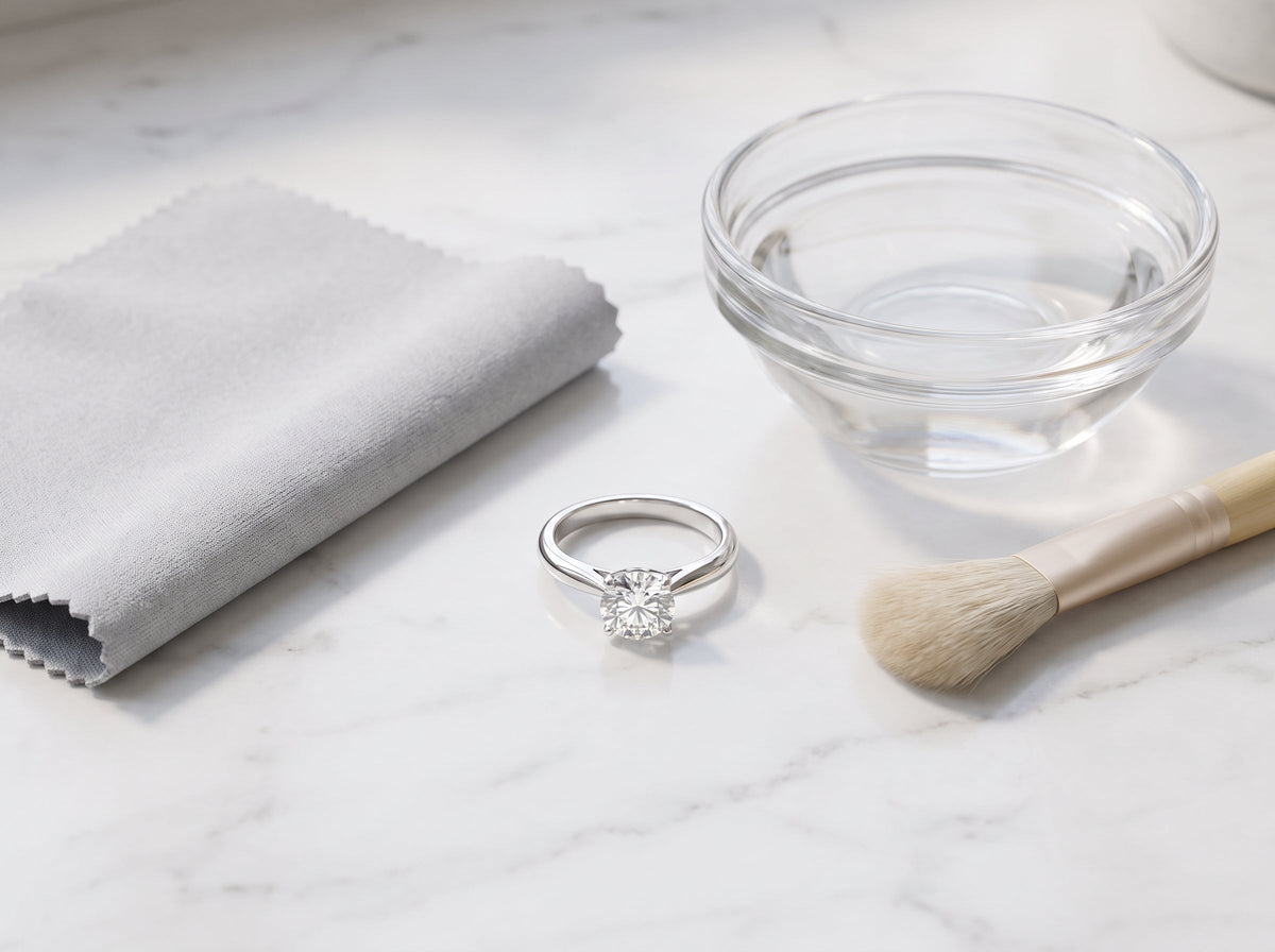 How to Care for Your Moissanite Ring — Full Guide