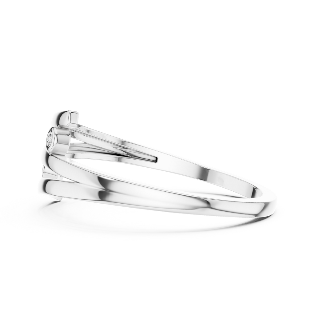Aurelia Minimalist Wrap Ring | 925 Sterling Silver & 18K Gold Plated