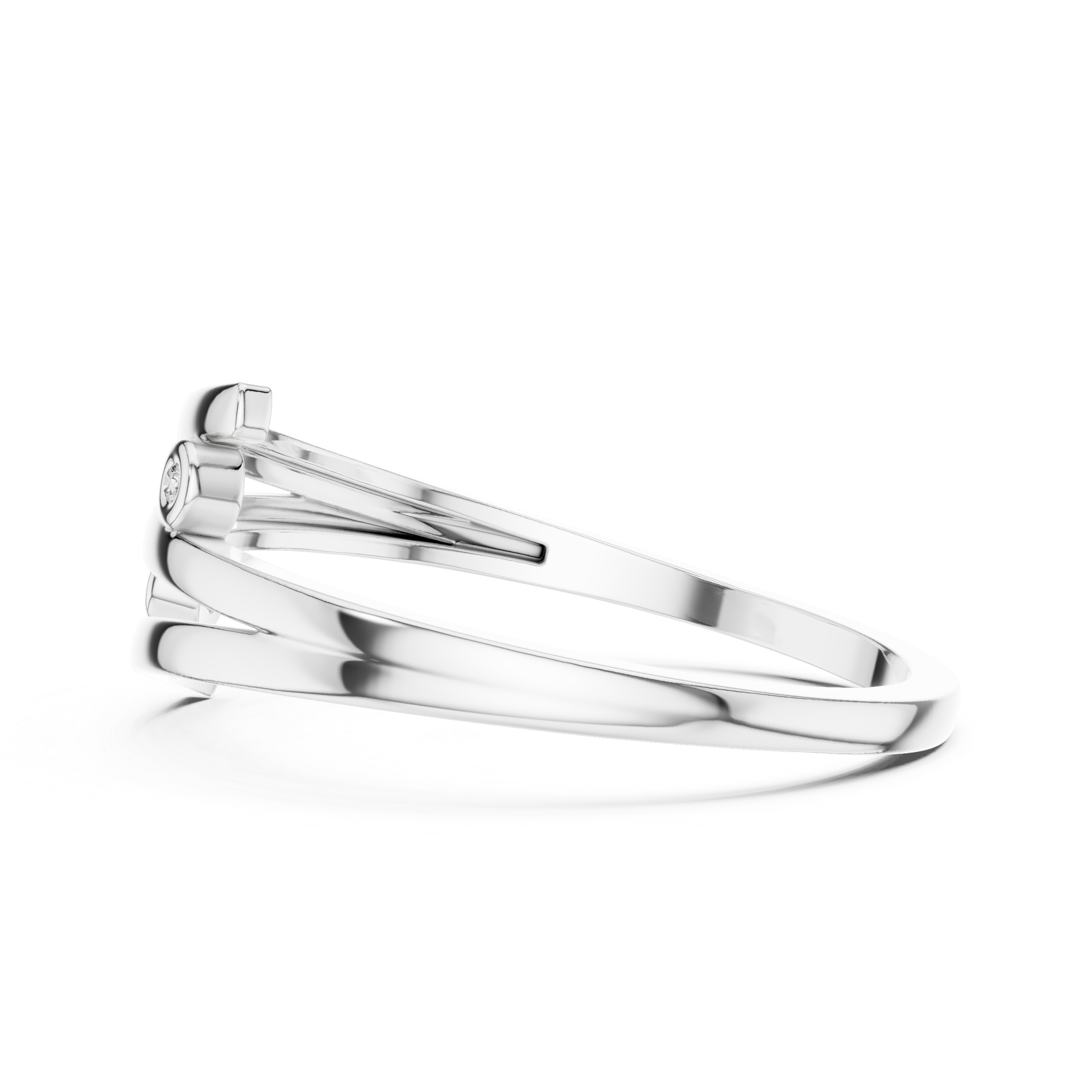 Aurelia Minimalist Wrap Ring | 925 Sterling Silver & 18K Gold Plated