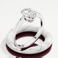 Elowen Open Halo Solitaire Ring